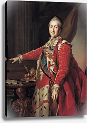 Постер Левицкий Дмитрий Портрет Екатерины II. Около1782