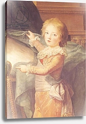 Постер Виджи-Лебран Элизабет Marie-Antoinette and her Children, detail of Louis-Joseph-Xavier