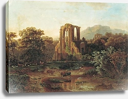 Постер Петров Василий Итальянский пейзаж. 1800