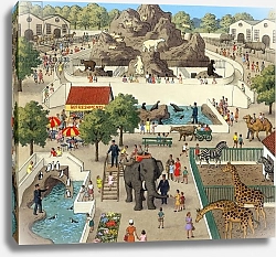 Постер Лампитт Рональд Zoo