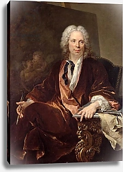 Постер Токке Луи Portrait of Louis Galloche 1734