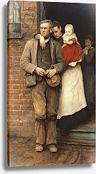 Постер Херкомер Хьюберт On Strike, c.1891