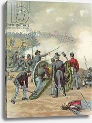 Постер Школа: Северная Америка (19 в) The Battle of Gettysburg