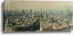 Постер Хааг Карл View of London from Monument looking North, 1848