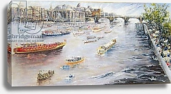 Постер Смит Мэри (совр) Jubilee Pageant on the Thames