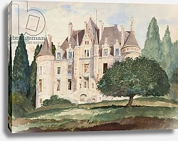 Постер Чехонин Сергей Chateau de la Roche Bagnoles, Normandy, 1935
