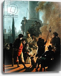 Постер Таунай Николя Revolutionary Scene: A Bivouac