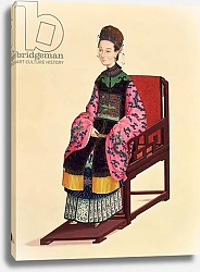 Постер Школа: Китайская 19в. Portrait of a Tartar Woman