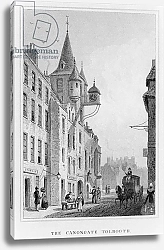 Постер Шепард Томас (последователи) The Canongate Tolbooth, Edinburgh, engraved by Thomas Barber, 1829 b/w photo)