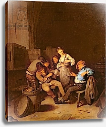 Постер Бега Корнелис Interior of a Dutch Tavern