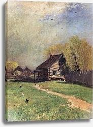 Постер Коровин Константин Ранняя весна. 1870-е