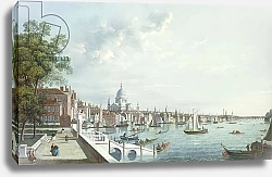 Постер Джеймс Уильям The Thames from Somerset House, Looking Downstream