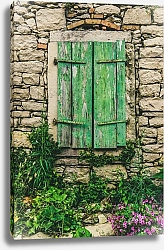 Постер Зеленые ставни, Сусак, Хорватия