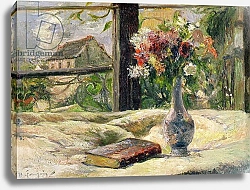 Постер Гоген Поль (Paul Gauguin) Vase of Flowers 4