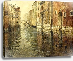 Постер Фалоу Фритц A Venetian Canal Scene