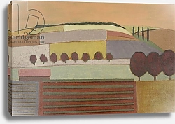 Постер Хайнс Эрик (совр) Roussillon Landscape