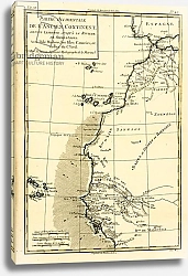 Постер Бонне Чарльз (карты) West Coast of Africa, 1780