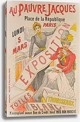 Постер Неизвестен Au Pauvre Jacques ,Place De La République, Paris