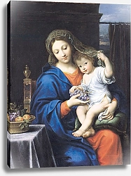 Постер Мигнар Пьер The Virgin of the Grapes, 1640-50