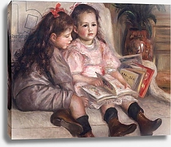 Постер Ренуар Пьер (Pierre-Auguste Renoir) Portraits of children, or The Children of Martial Caillebotte, 1895