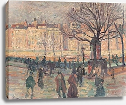 Постер Люс Максимильен Paysage parisien. Bords de Seine