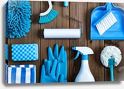Постер Инструменты для уборки