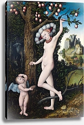 Постер Кранах Лукас Купидон, жалующийся Венере
