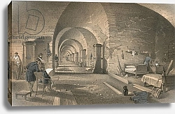 Постер Симпсон Вильям Interior of Fort Nicholas