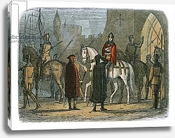 Постер Дойл Джеймс King Henry V marches out against the Lollards