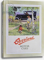 Постер Школа: Американская 20в. Overland Motor Cars, 1923