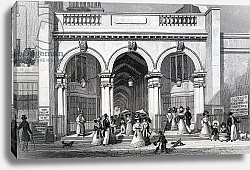 Постер Шепард Томас (последователи) Burlington Arcade, Picadilly, engraved by William Tombleson, 1828