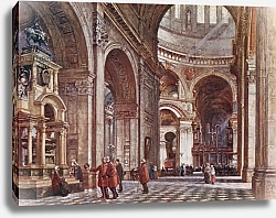 Постер Фулейлав Джон Interior of St. Paul's Cathedral