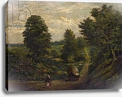 Постер Риланс Герберт Джон Hollow Lane near Stoneleigh, c.1900