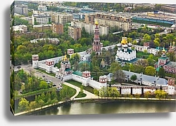 Постер Novodevichiy convent in Moscow, Russia