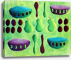 Постер Николс Жюли (совр) Pears and Plums, 2003
