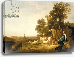 Постер Кьюп Альберт A Landscape with Shepherds and Shepherdesses