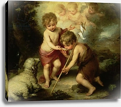 Постер Мурильо Бартоломе The Boys with the Shell, c.1670