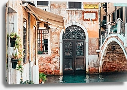 Постер Митрополит города Венеция, Италия