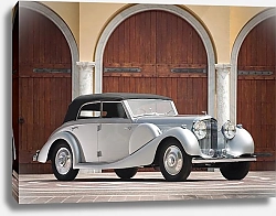 Постер Bentley 4 1 4 Litre Cabriolet '1938