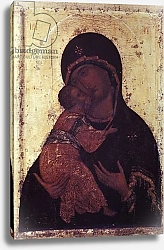 Постер Our Lady of Vladimir' Icon by Andrei Rublyov, 1408.