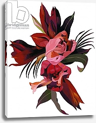 Постер Хируёки Исутзу (совр) Red flower