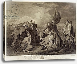 Постер Вест Бенджамин The Death of General Wolfe, engraved by William Woollett c.1776