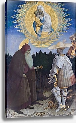 Постер Дева Мария с младенцем и Святыми 4