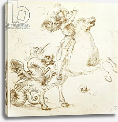 Постер Рафаэль (Raphael Santi) St. George and the Dragon