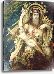 Постер Моро Густав Jupiter and Semele