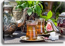 Постер Арабский мятный чай