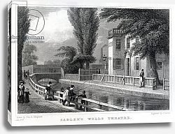 Постер Шепард Томас (последователи) Sadler's Wells Theatre, engraved by J. Garner, 1830