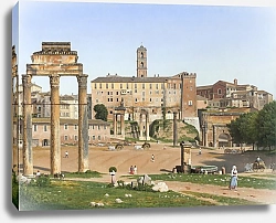 Постер Вид на Римский форум