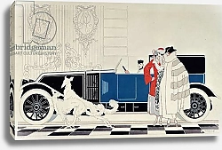Постер Винсент Рене The New 6 Cylinder Renault, c.1920