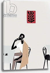 Постер Чен Юй Чжао (совр) Cafe Scene with Matisse, 2016
